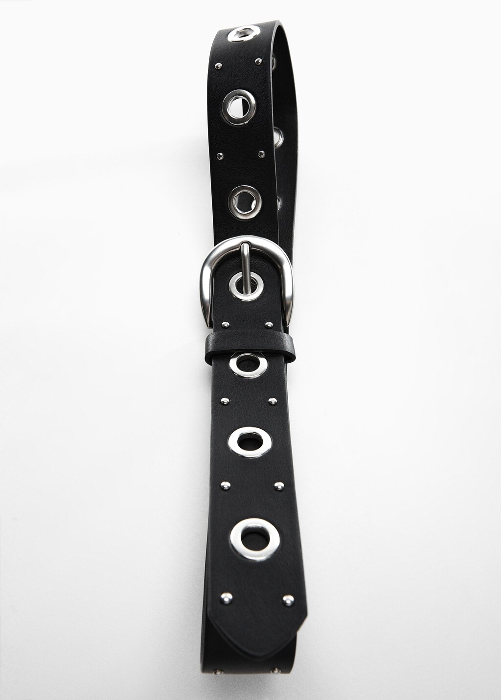 Black belt with holes best sale