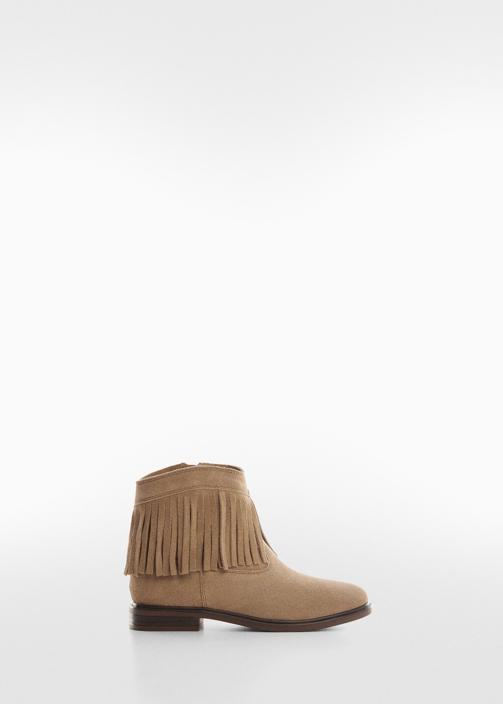 Fringed leather boots - Article without model