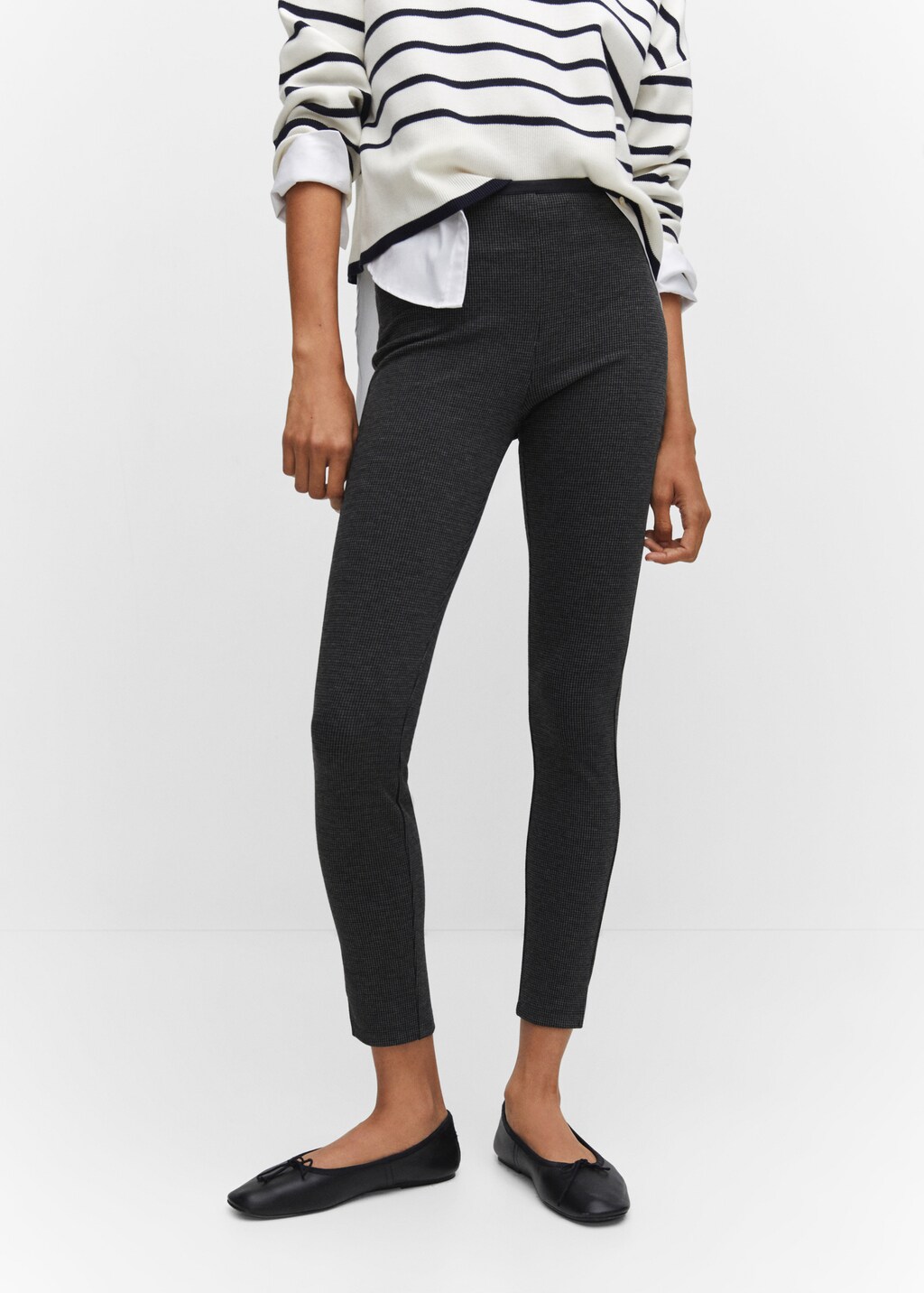 High waist leggings - Medium plane