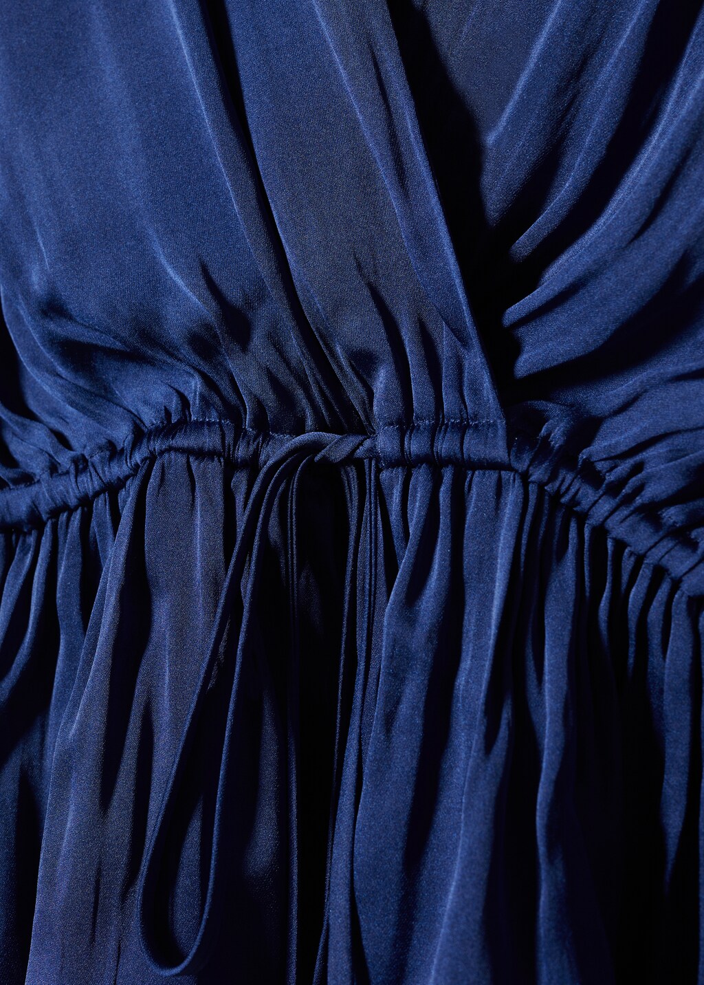 Satin wrap blouse - Details of the article 8