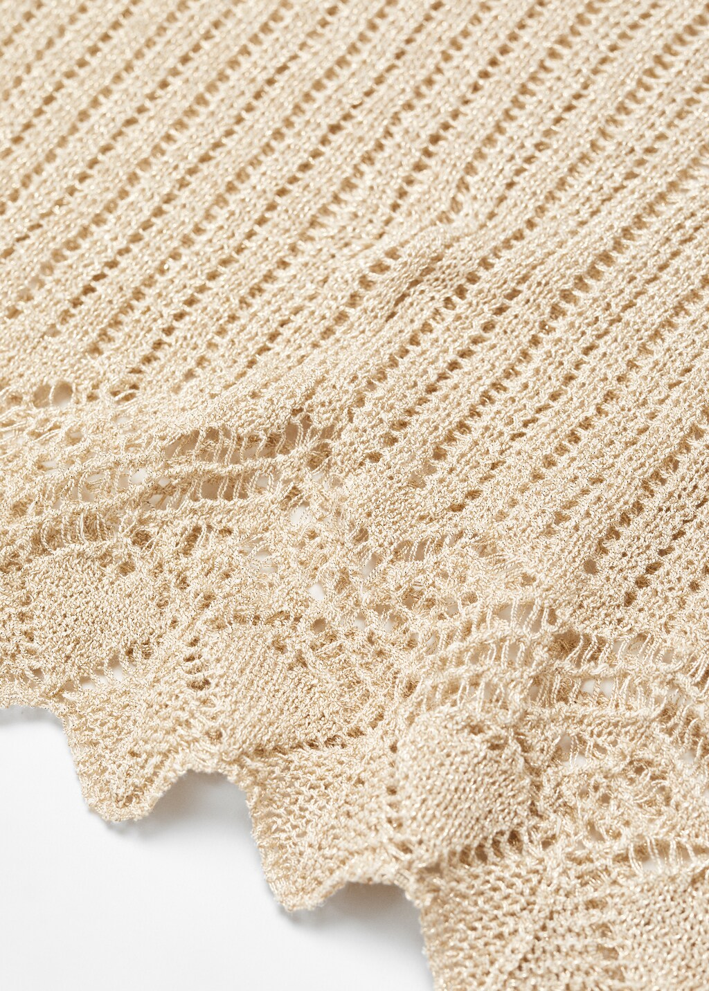 Open work-detail sweater - Details of the article 8