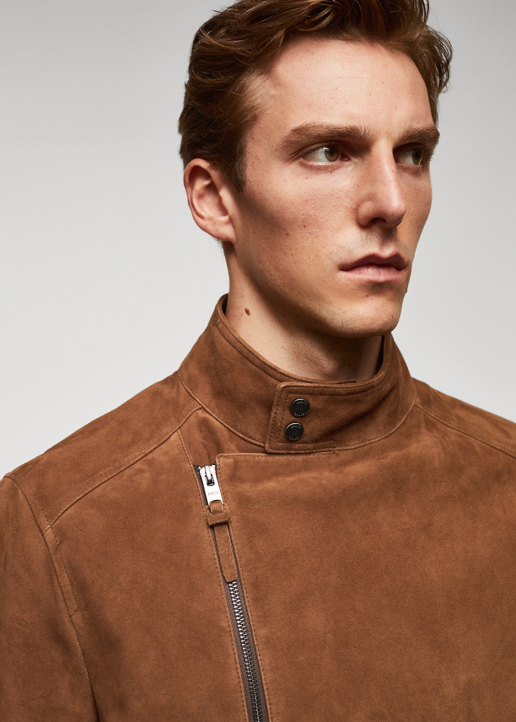 Blouson perfecto cuir daim  - Détail de l'article 4