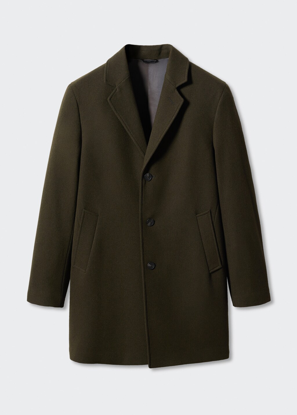 Lightweight recycled wool coat  - Article without model