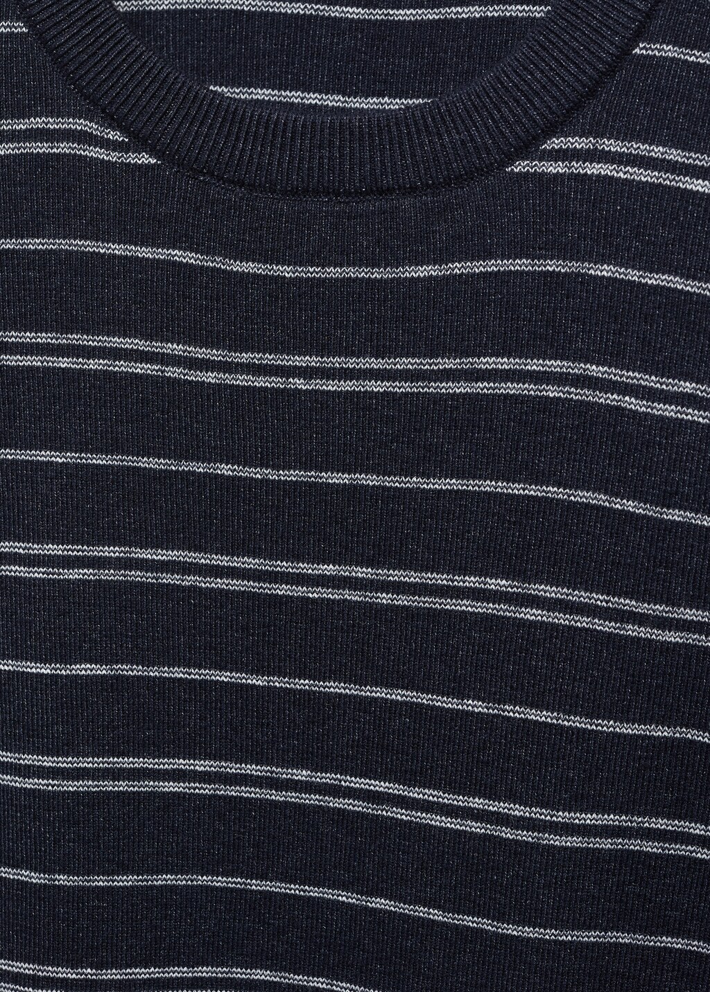 Fine-knit striped sweater - Details of the article 8