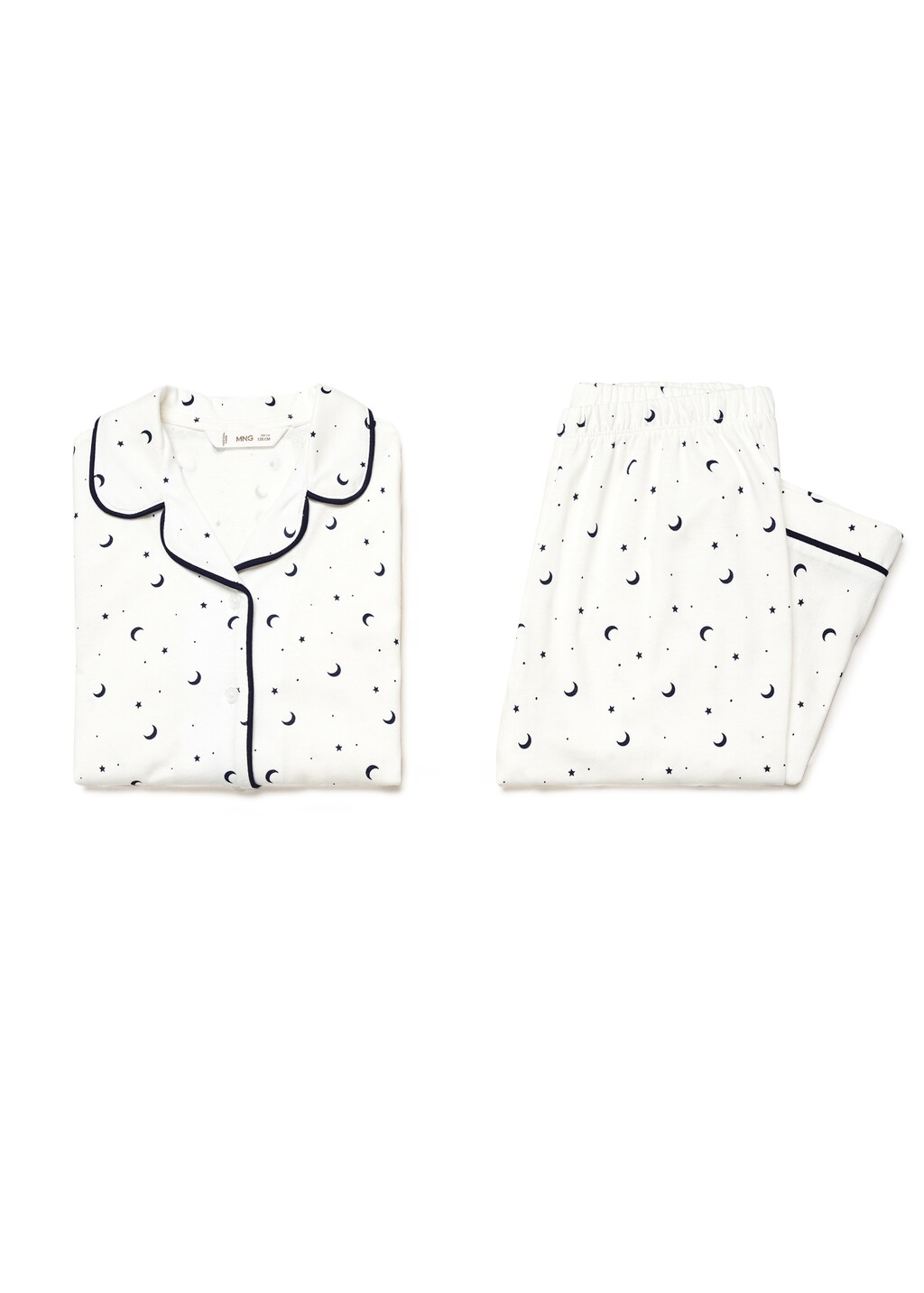 Printed cotton pyjamas - Details of the article 0