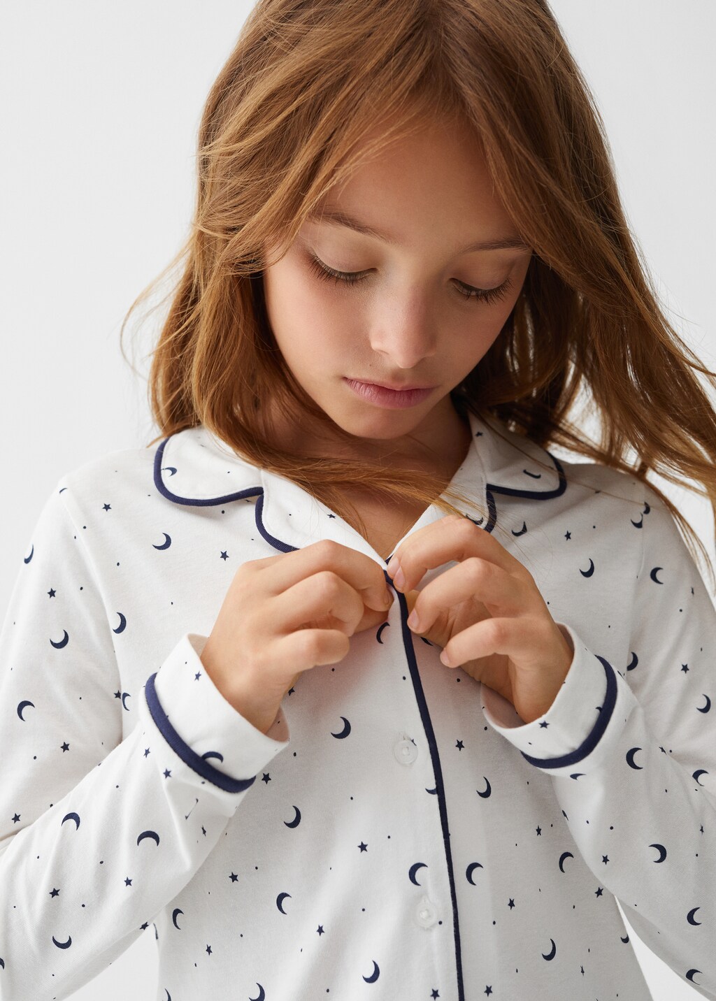 Printed cotton pyjamas - Details of the article 1