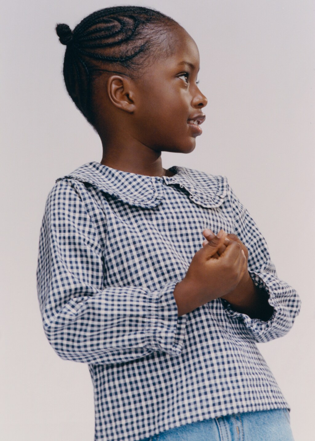 Blouse à carreaux vichy - Détail de l'article 5