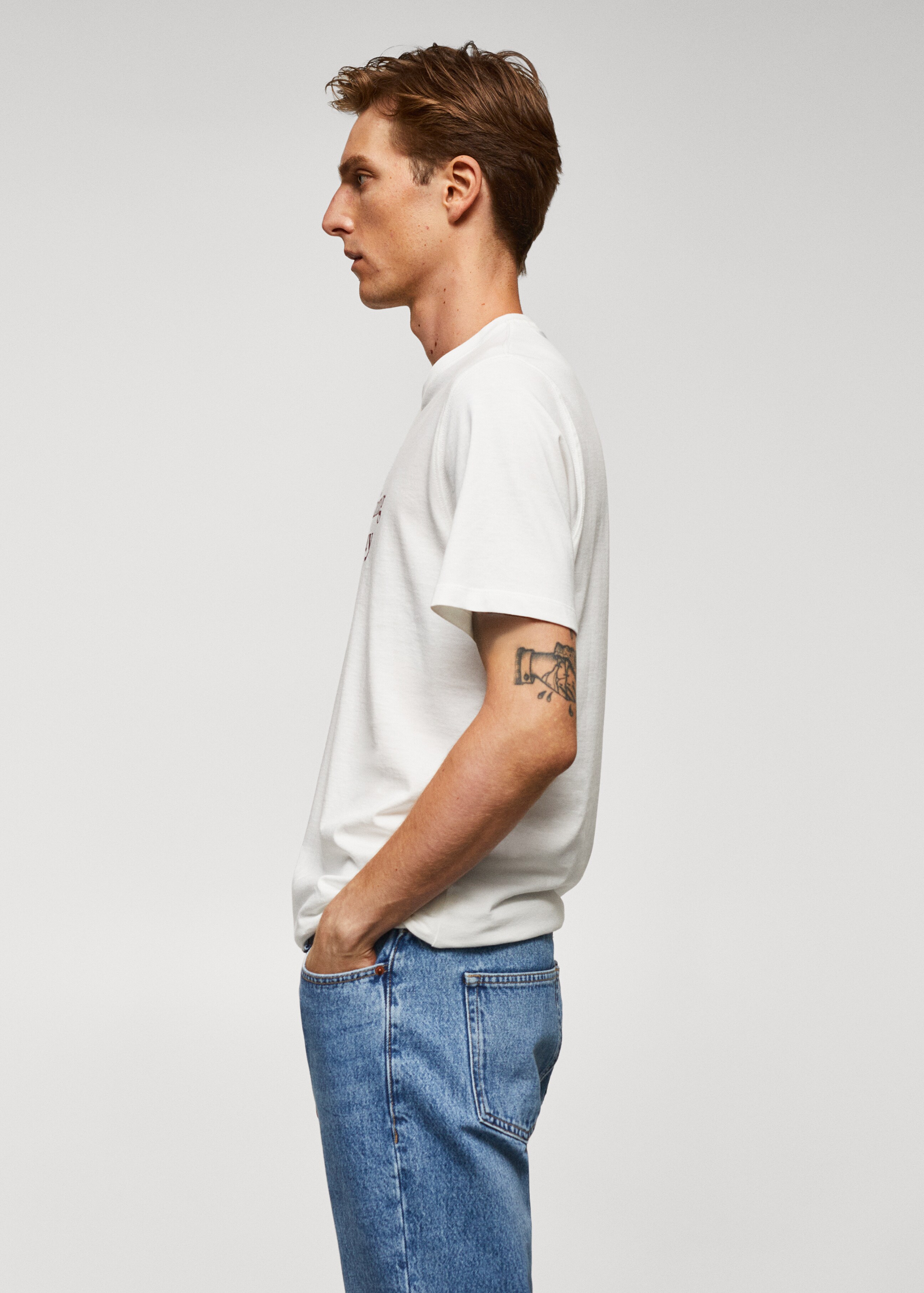 100% cotton printed t-shirt - Details of the article 2