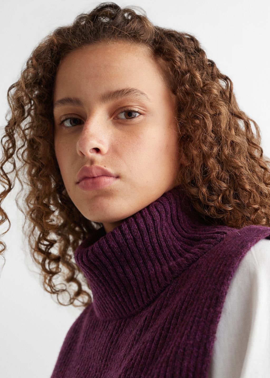 Chunky-knit gilet - Details of the article 1