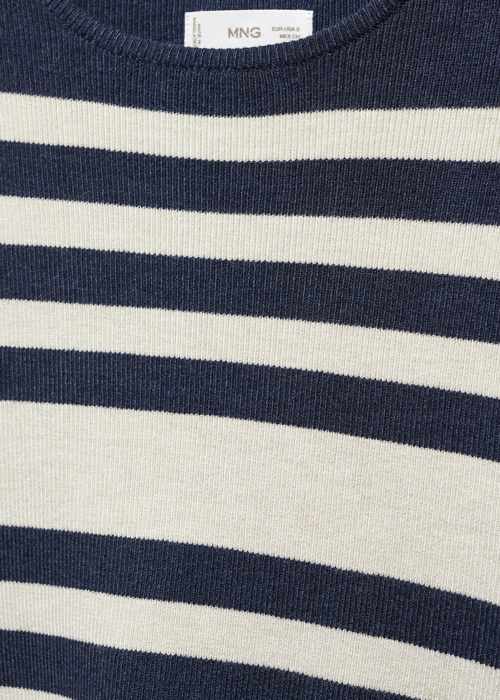 Striped knit sweater - Details of the article 8