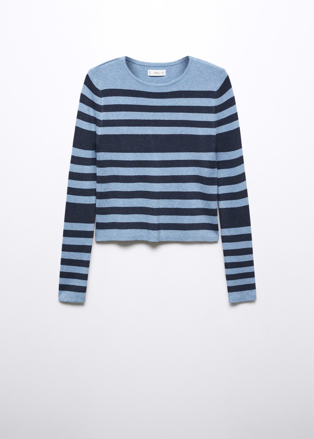 Striped knit sweater - Article without model