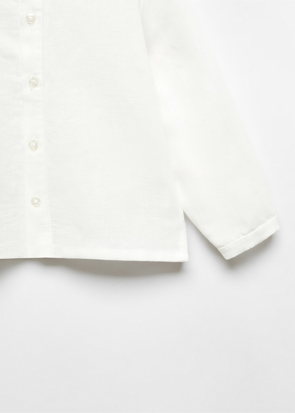 Regular-fit linen shirt - Details of the article 8