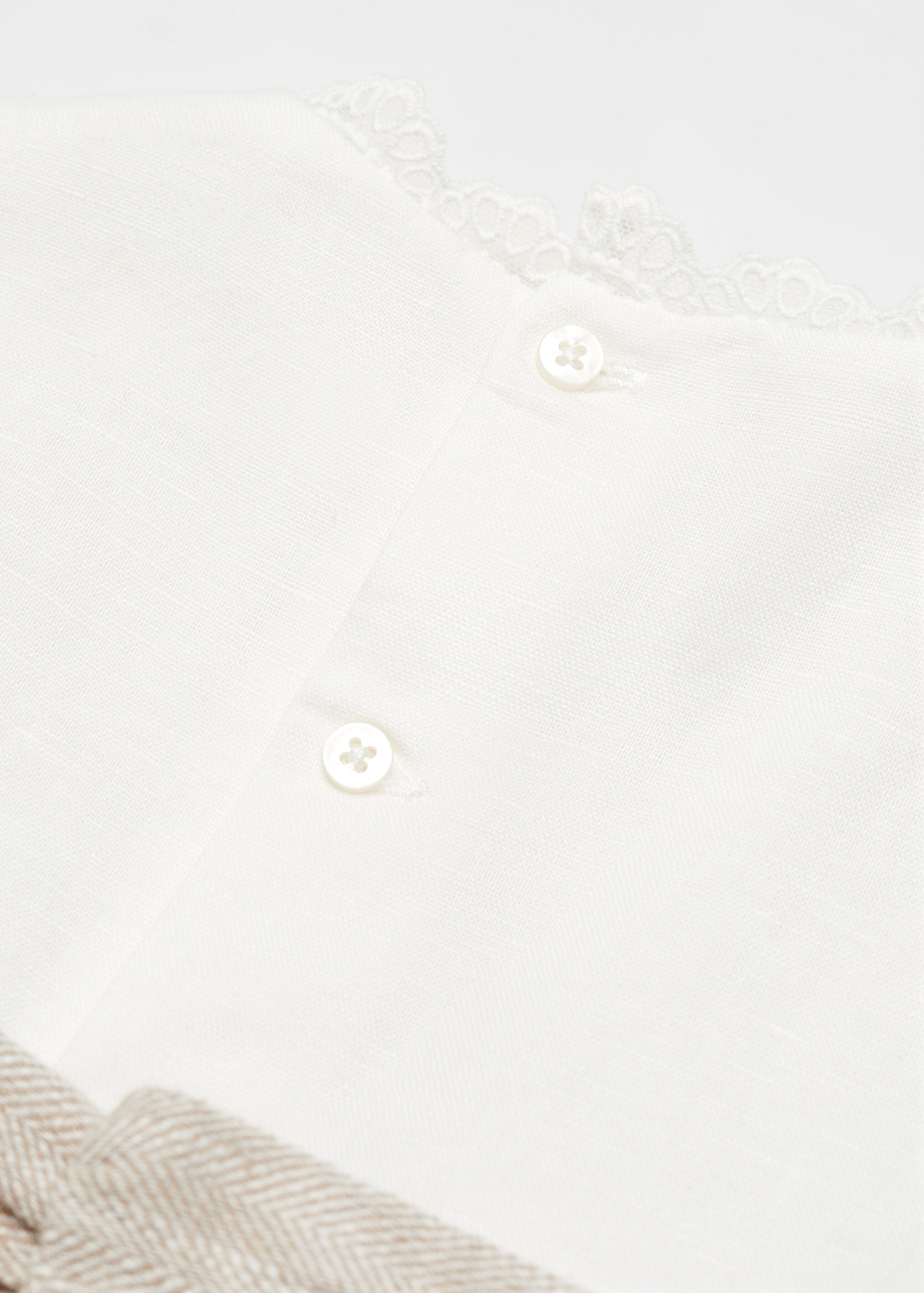 Linen-cotton dress - Details of the article 0