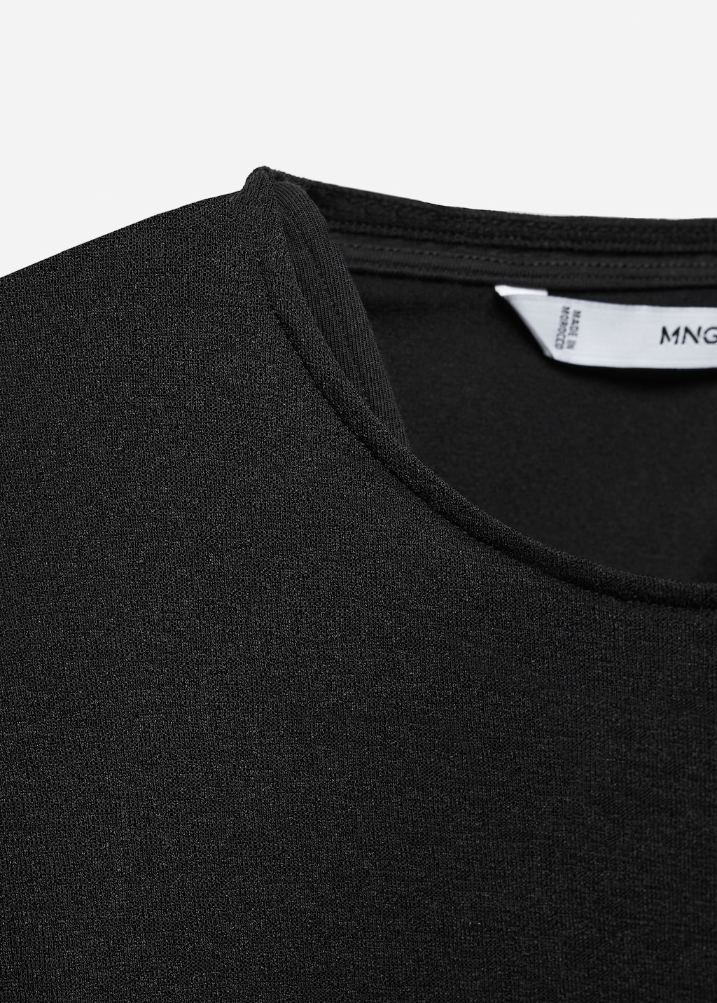 Contrasting cotton-blend T-shirt - Details of the article 8