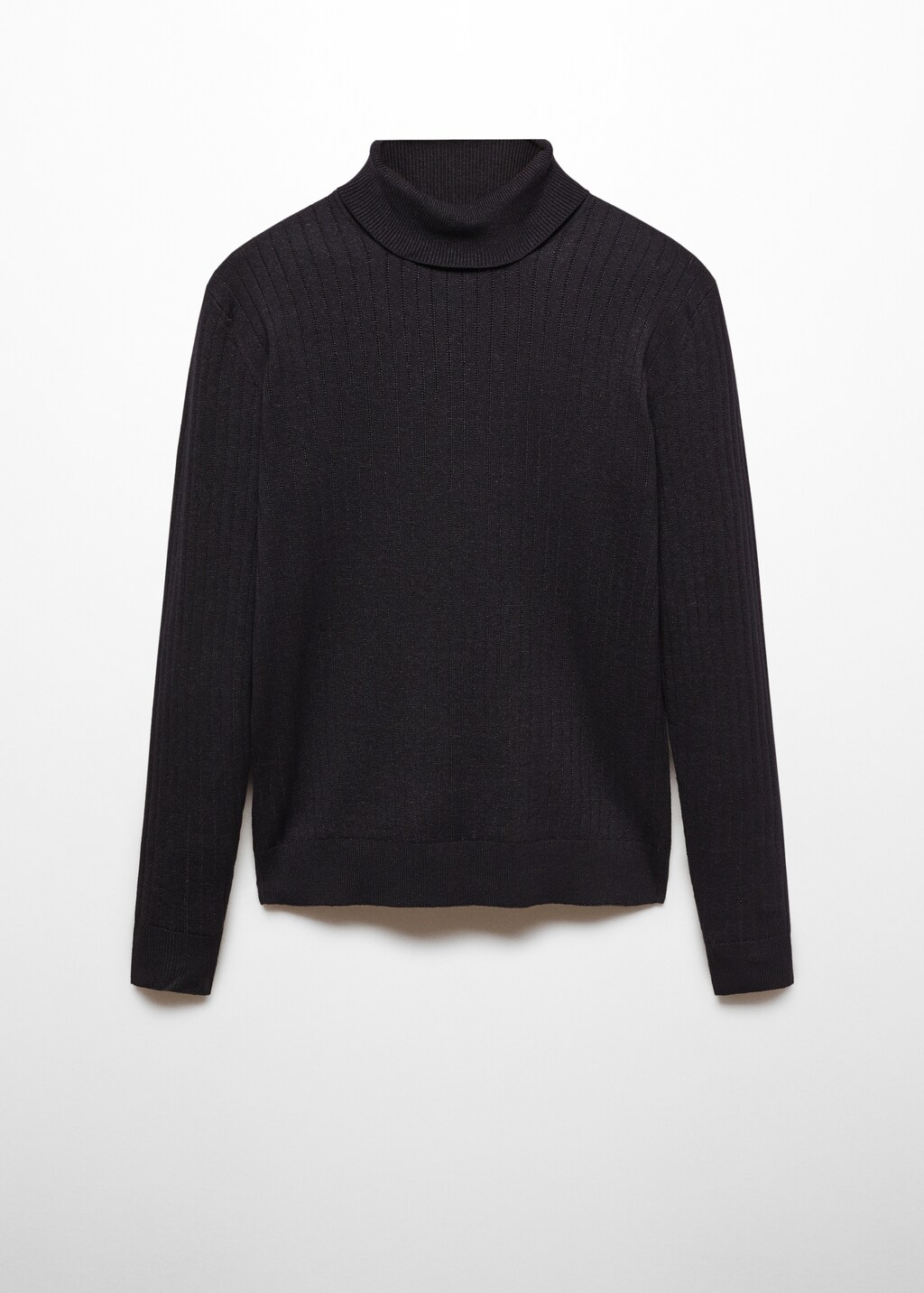 Rolled neck cable sweater - Article without model