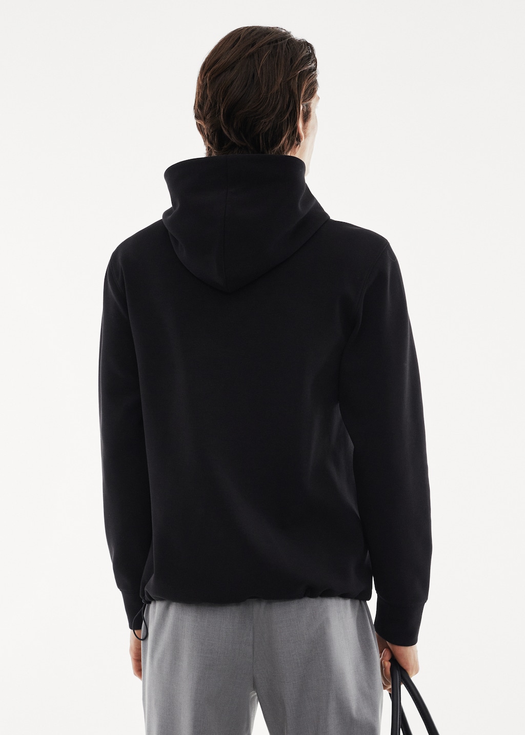 Beathable hooded sweatshirt - Reverse of the article