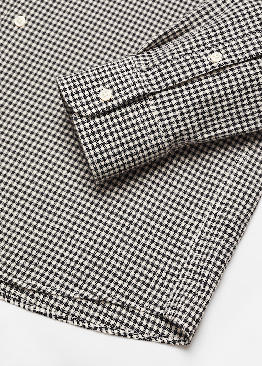 Vichy seersucker shirt - Details of the article 8