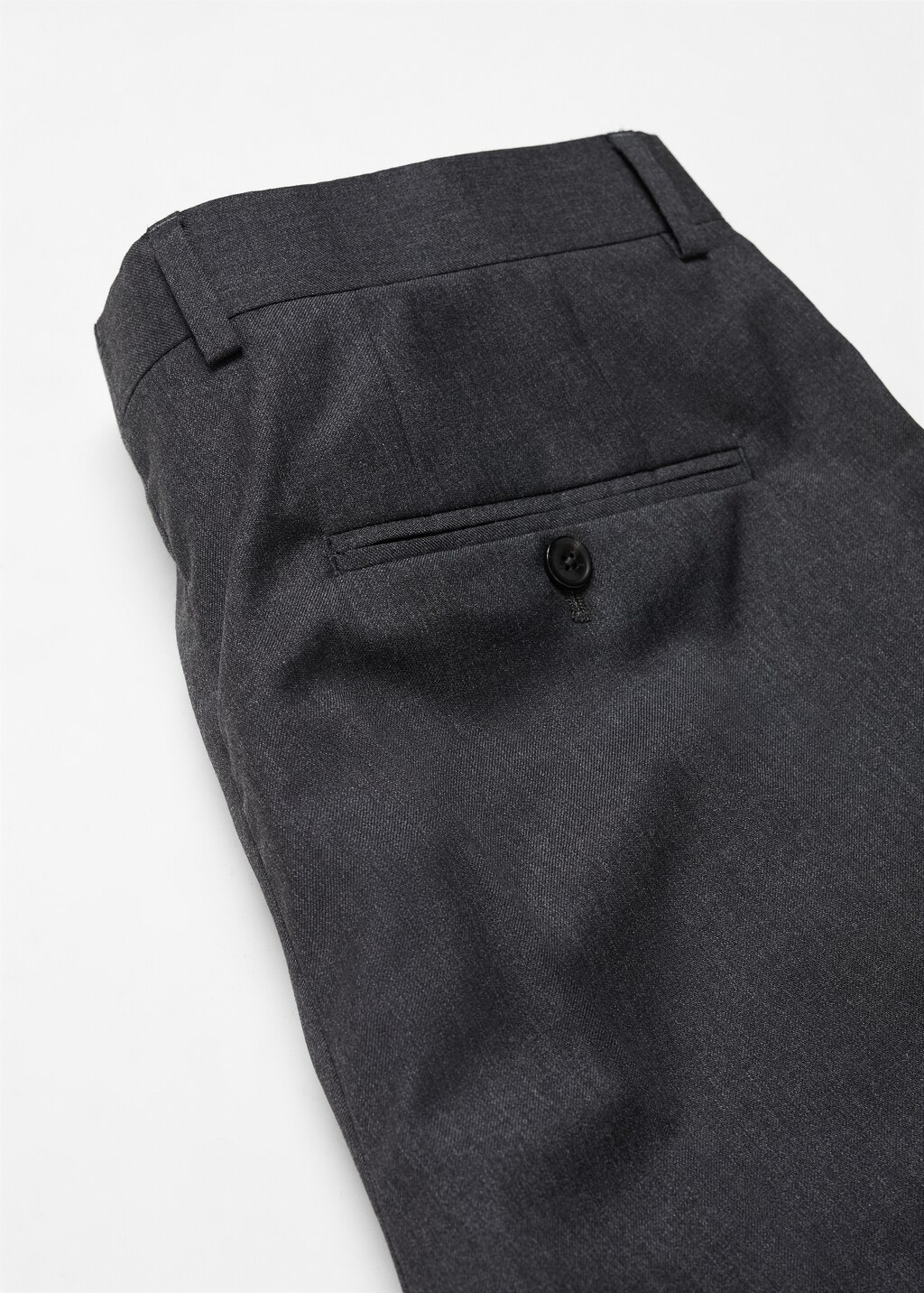 100% virgin wool suit trousers - Details of the article 8