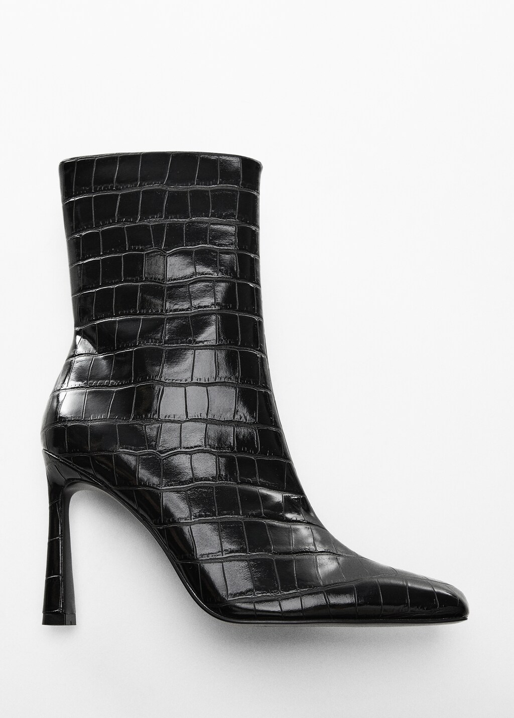 Coco leather-effect heeled ankle boots - Details of the article 5