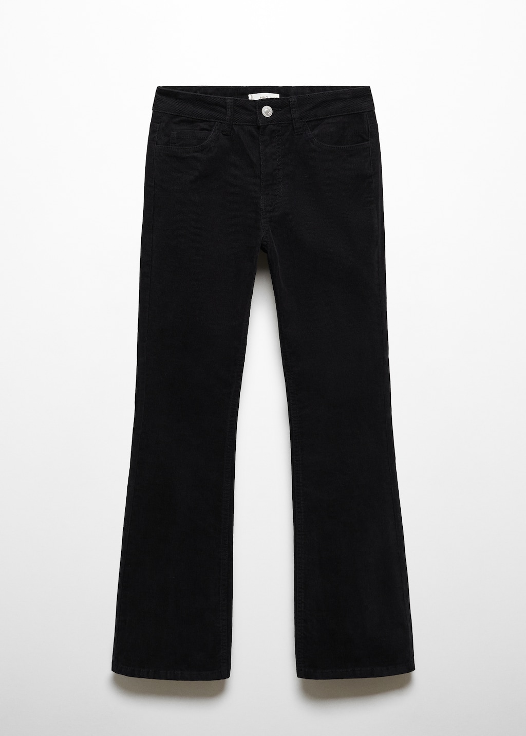 Corduroy straight trousers - Article without model