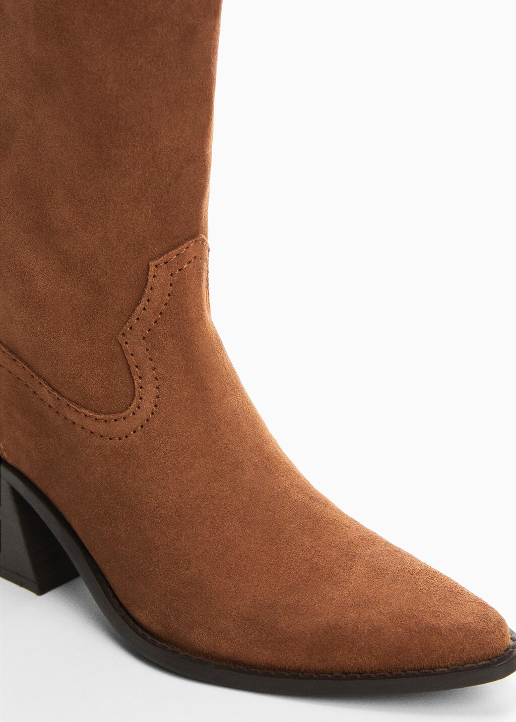 Suede cowboy boots - Details of the article 2