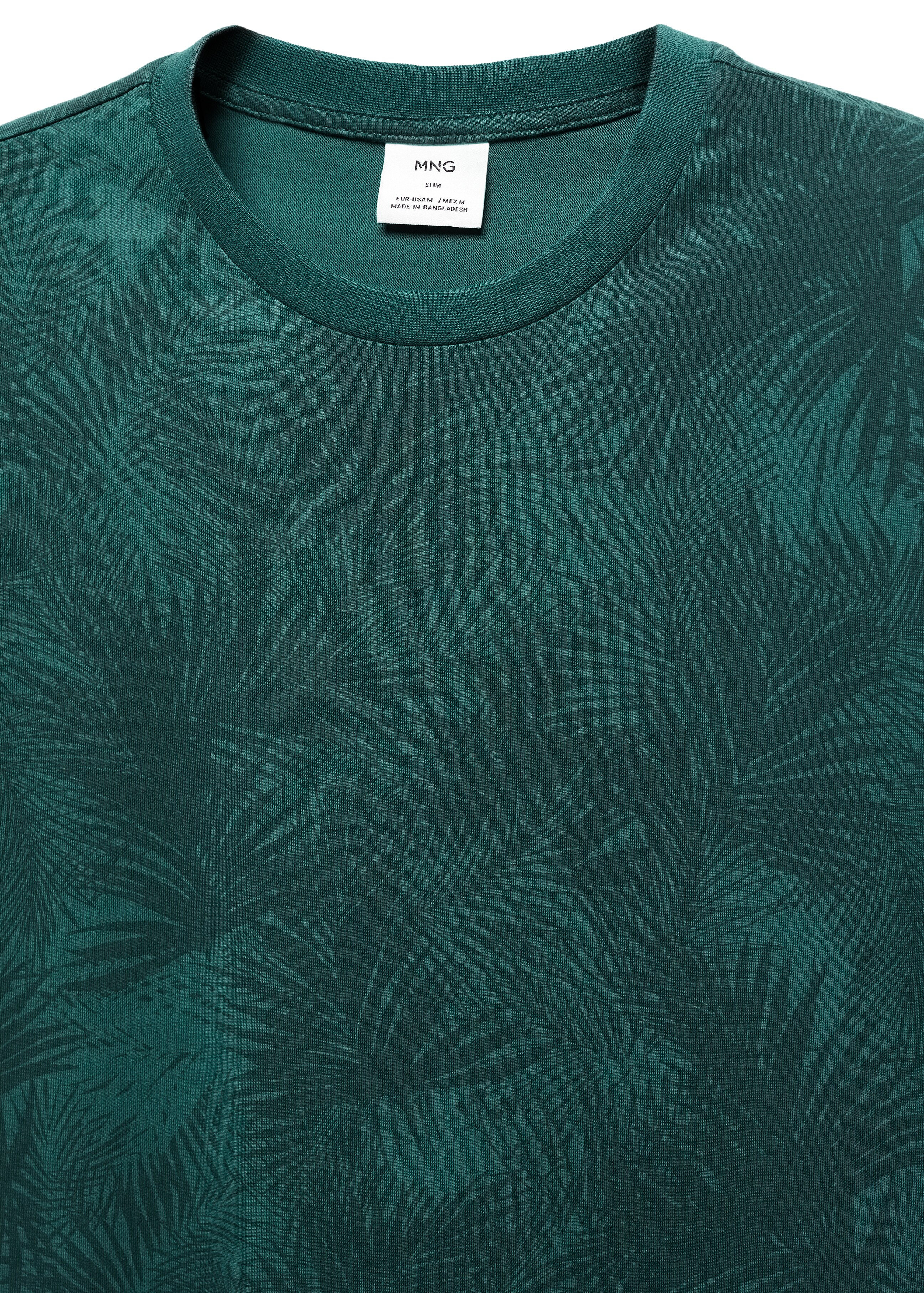Hawaiian printed cotton t-shirt - Details of the article 8