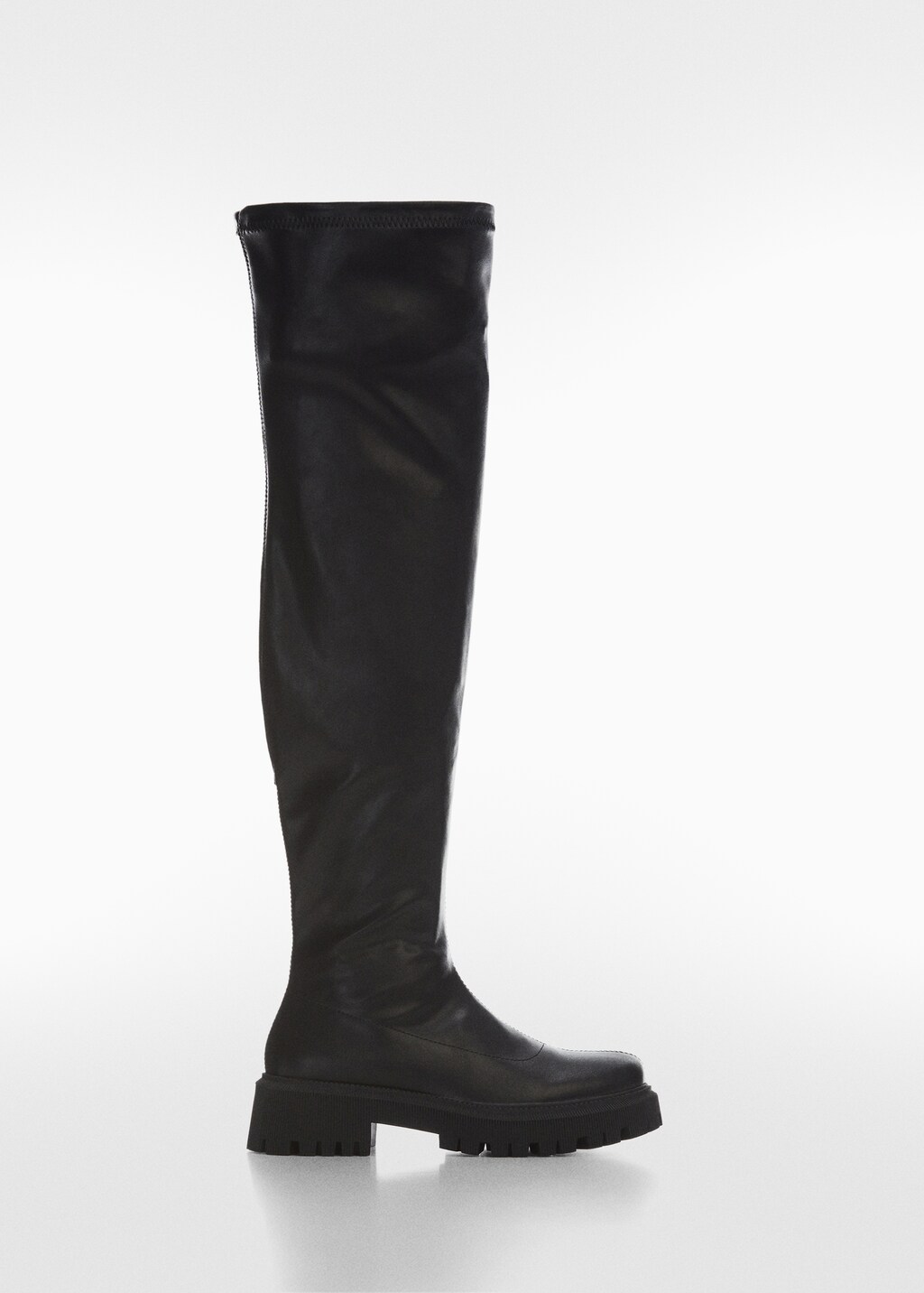 Platform boots with tall leg - Article without model