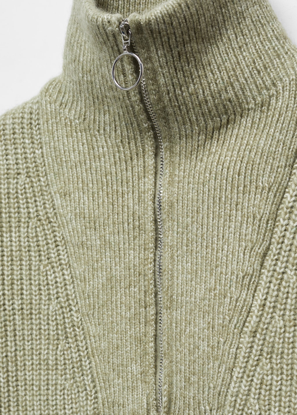 Zip neck jumper - Details of the article 8