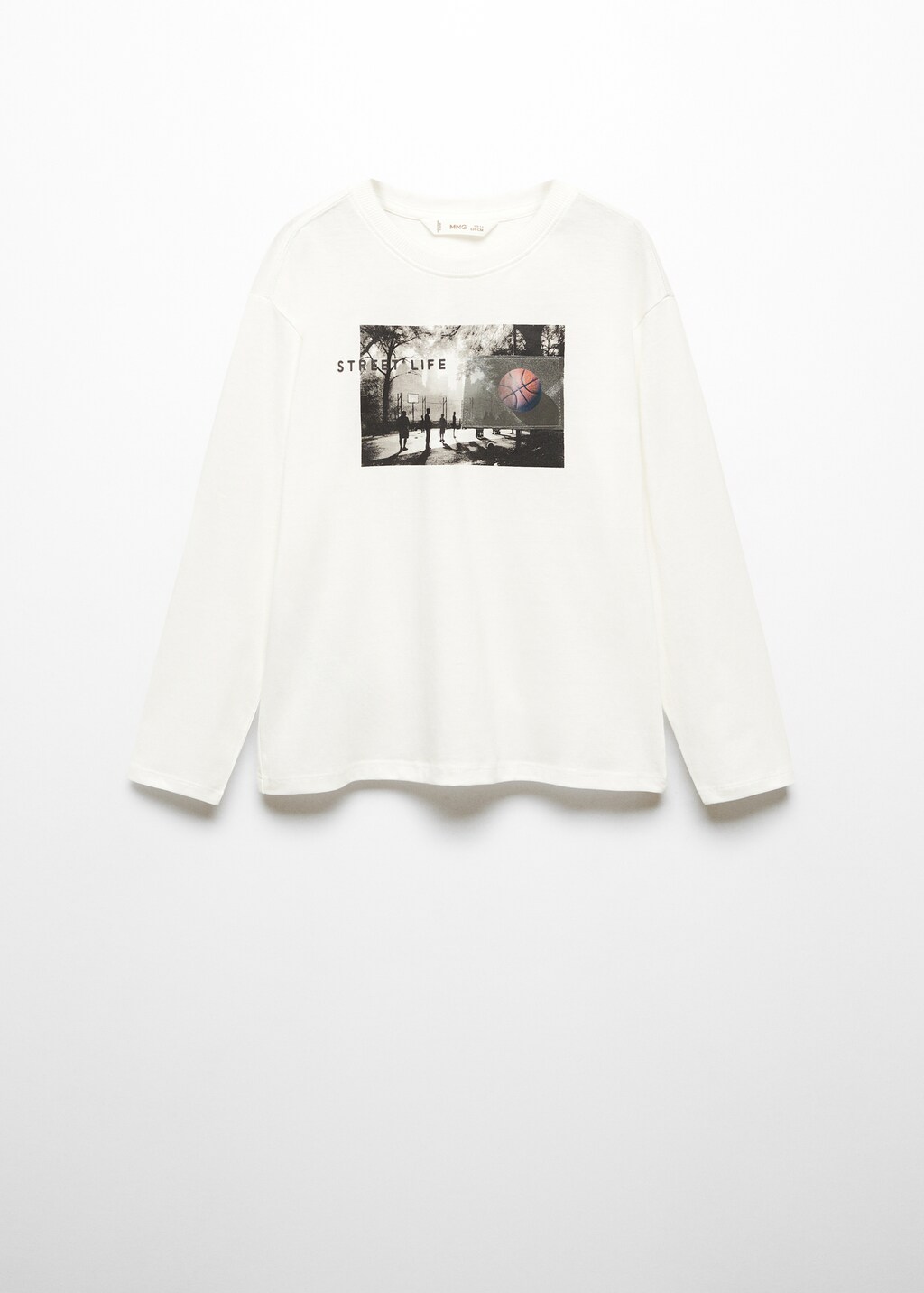 Printed long sleeve t-shirt - Article without model