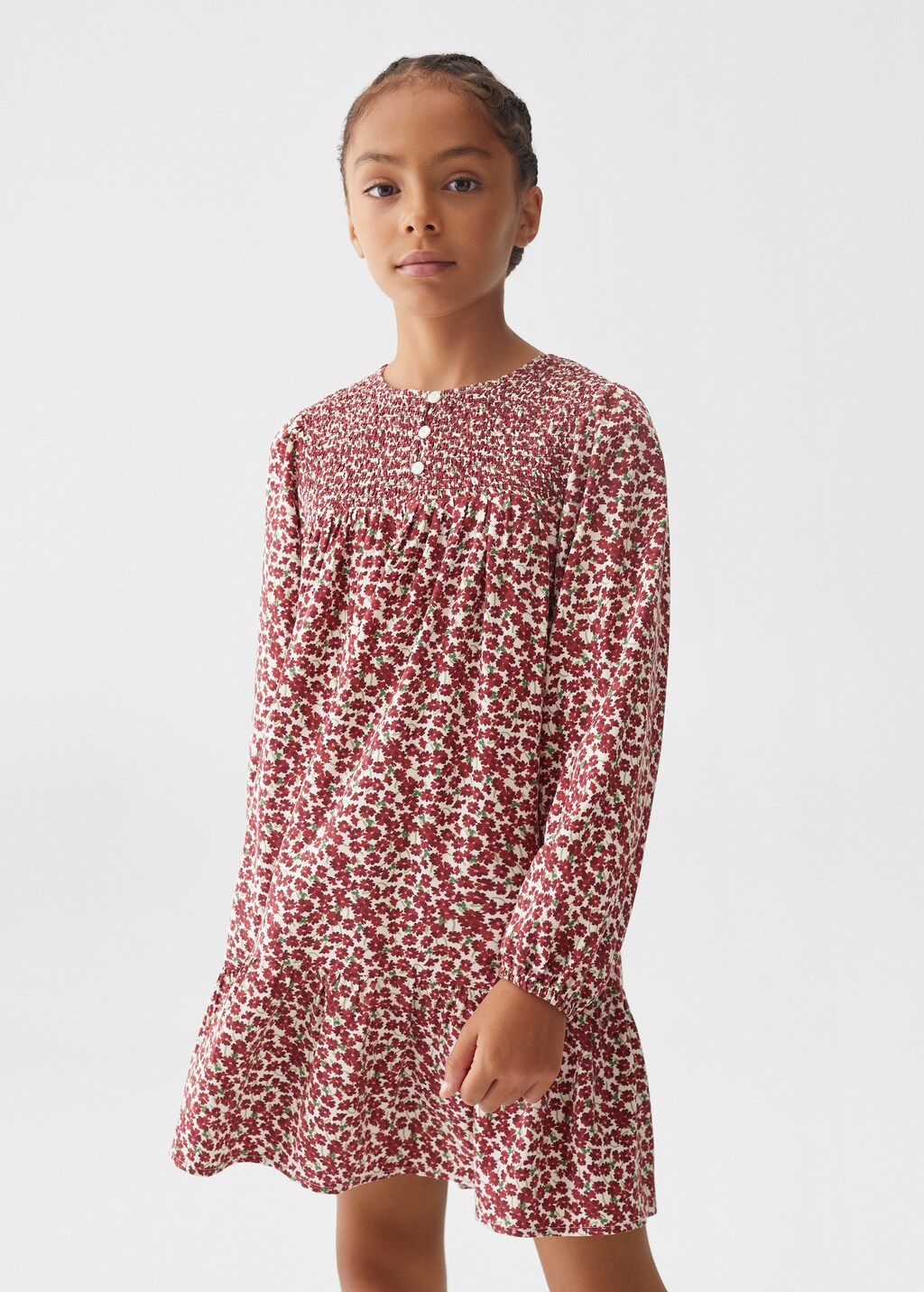 Floral print dress - Medium plane