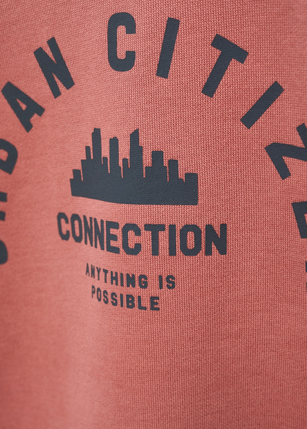 Printed message sweatshirt - Details of the article 8