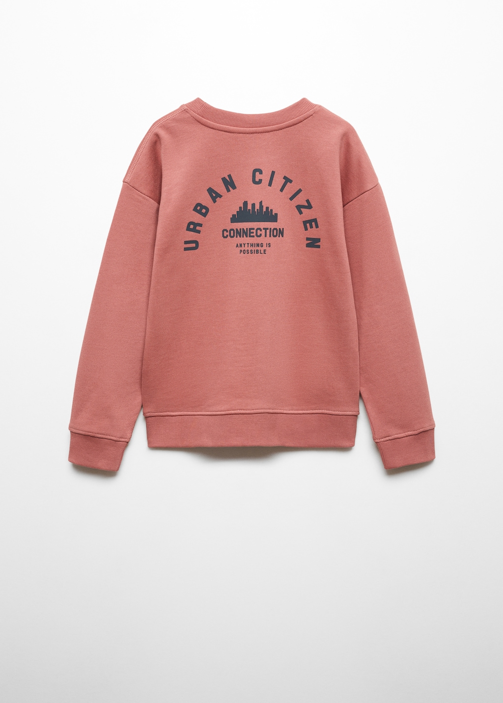 Printed message sweatshirt - Reverse of the article