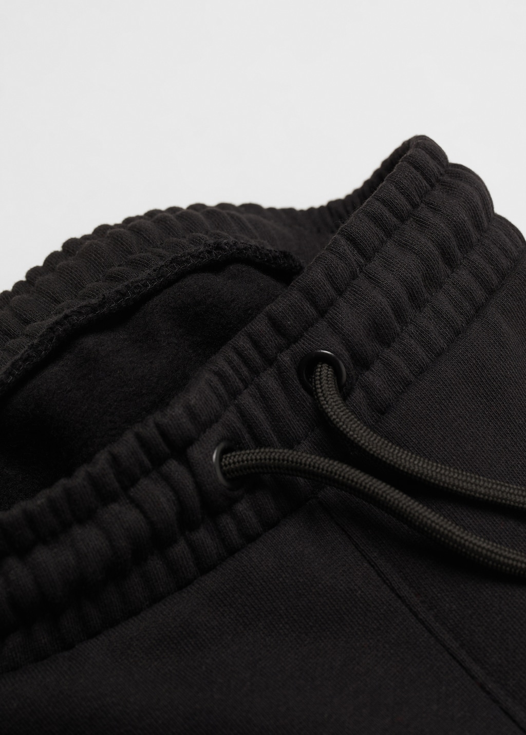 Cotton jogger-style trousers - Details of the article 0