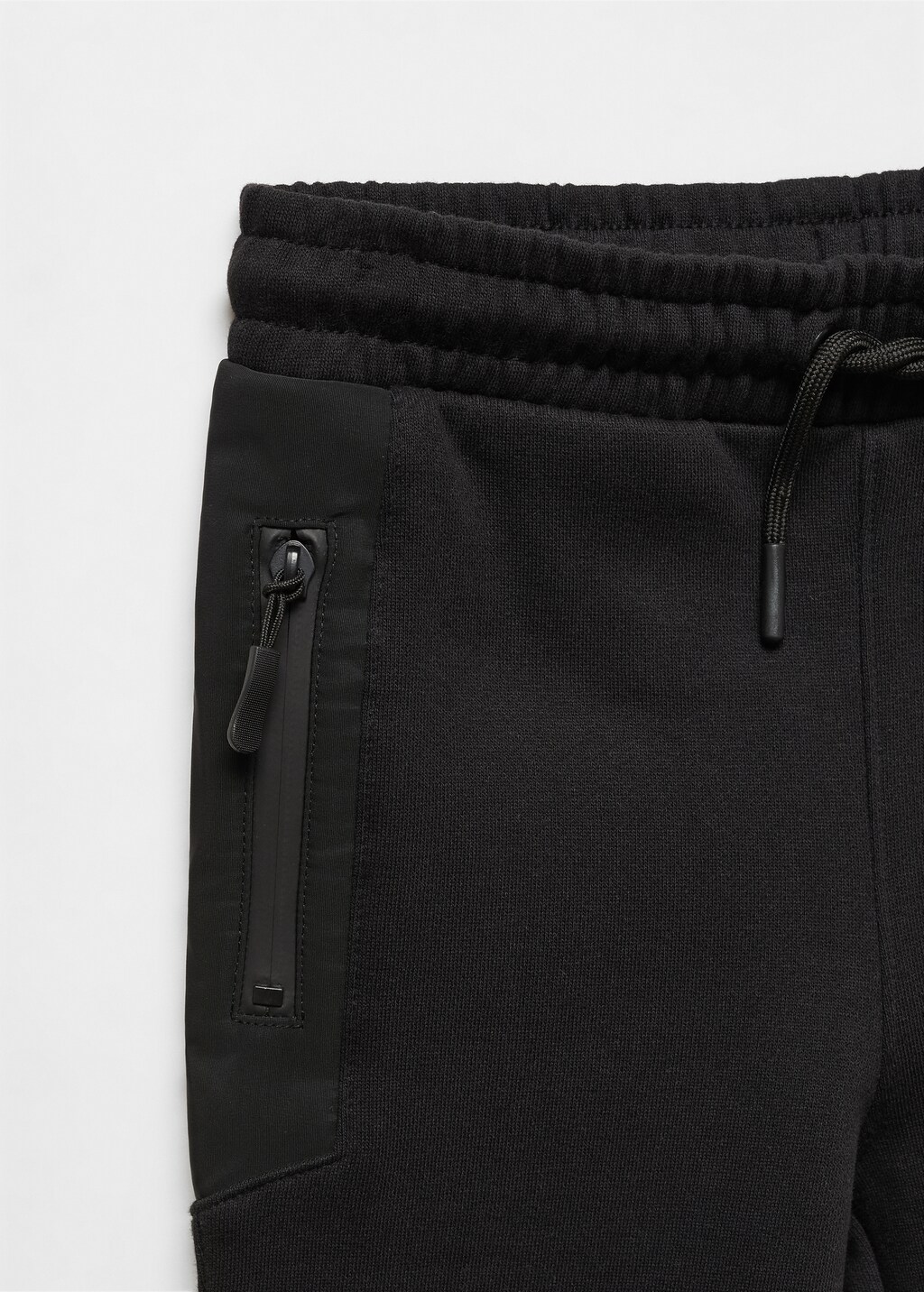 Cotton jogger-style trousers - Details of the article 8