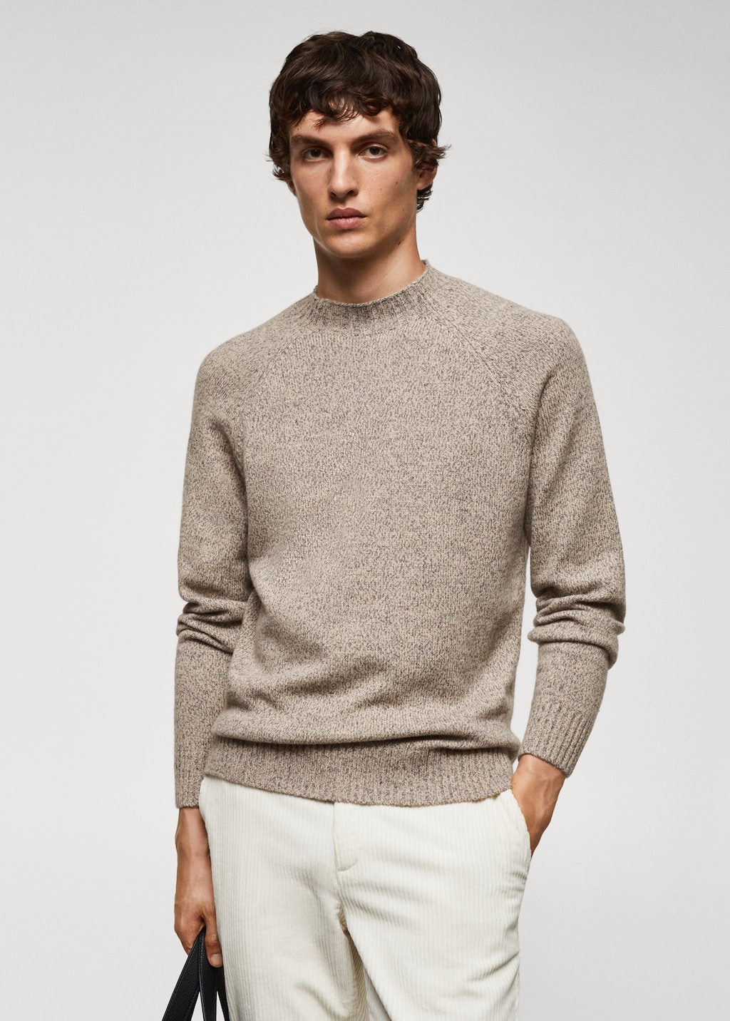 Speckled wool sweater - Medium plane