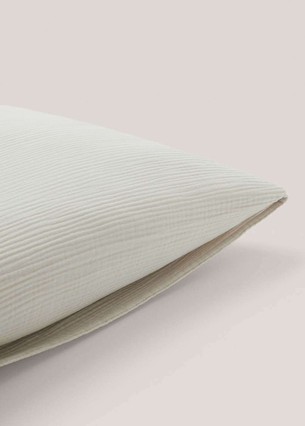 Cotton gauze pillowcase 60x60cm - Details of the article 1