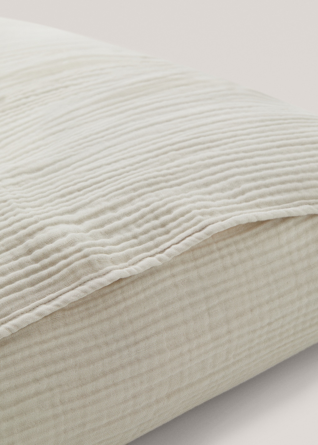 Cotton gauze pillowcase 60x60cm - Details of the article 2