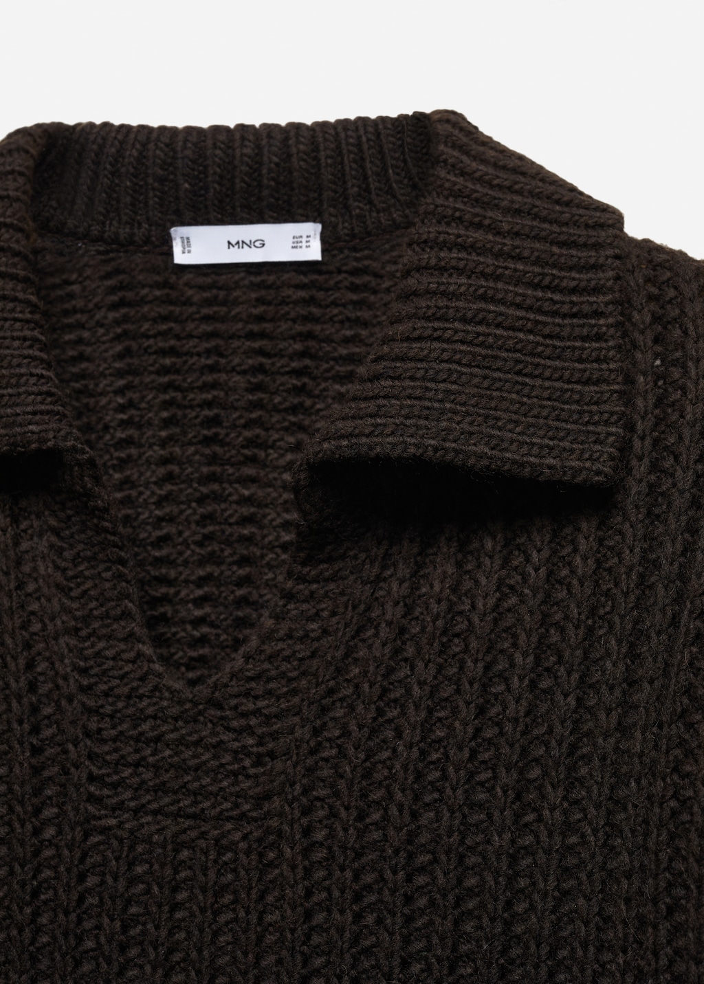 Polo collar wool sweater - Details of the article 8