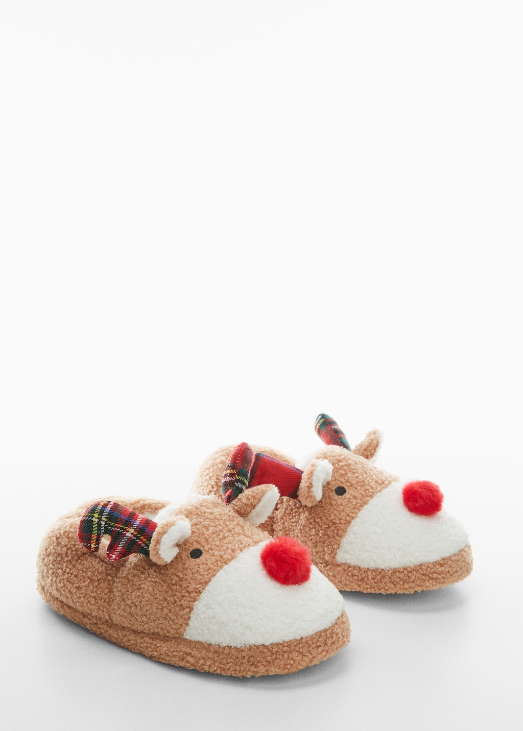 Reindeer slippers - Medium plane