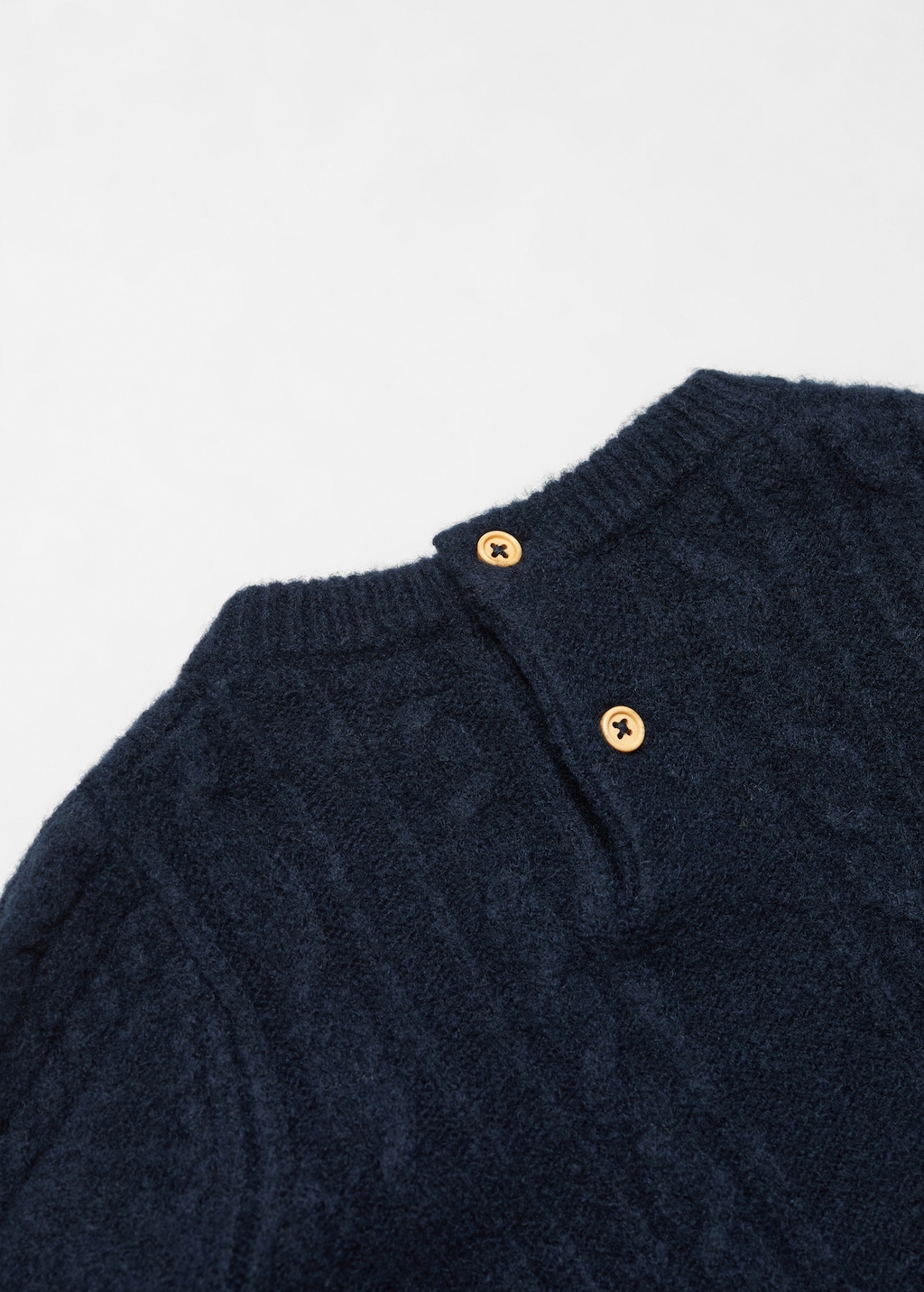 Knitted braided sweater - Details of the article 8