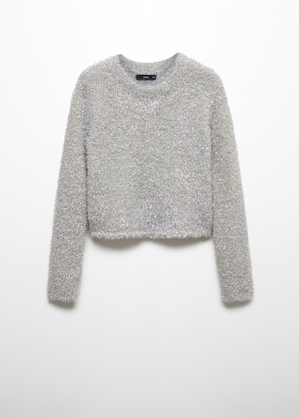 Crewneck lurex sweater - Article without model