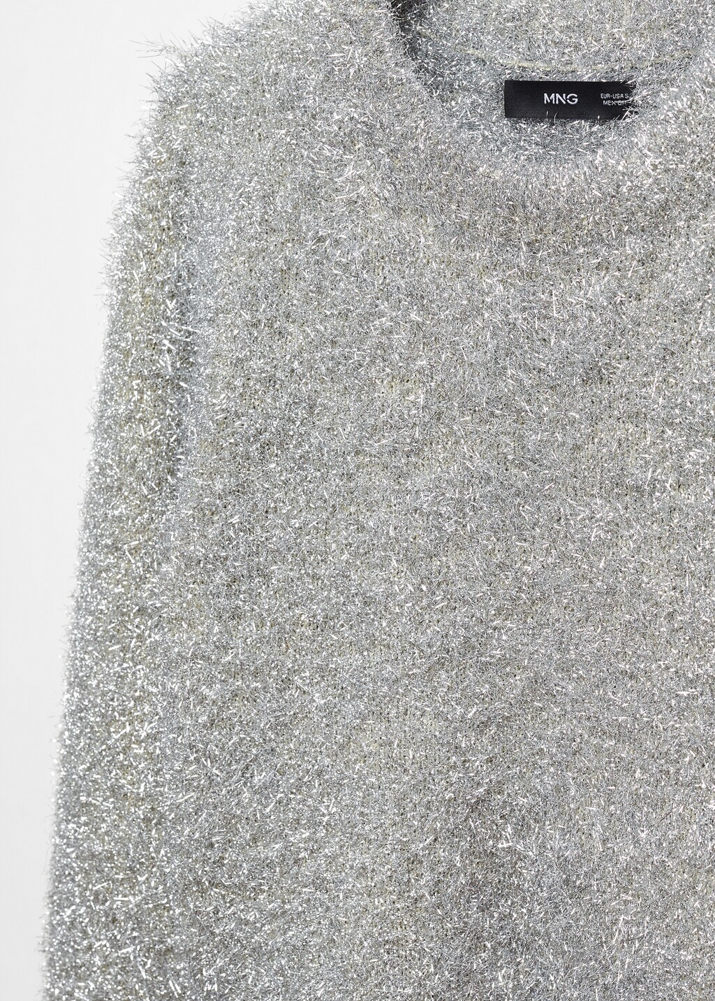 Crewneck lurex sweater - Details of the article 8