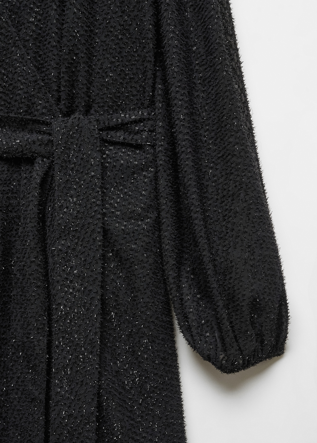 Lurex wrap dress - Details of the article 8