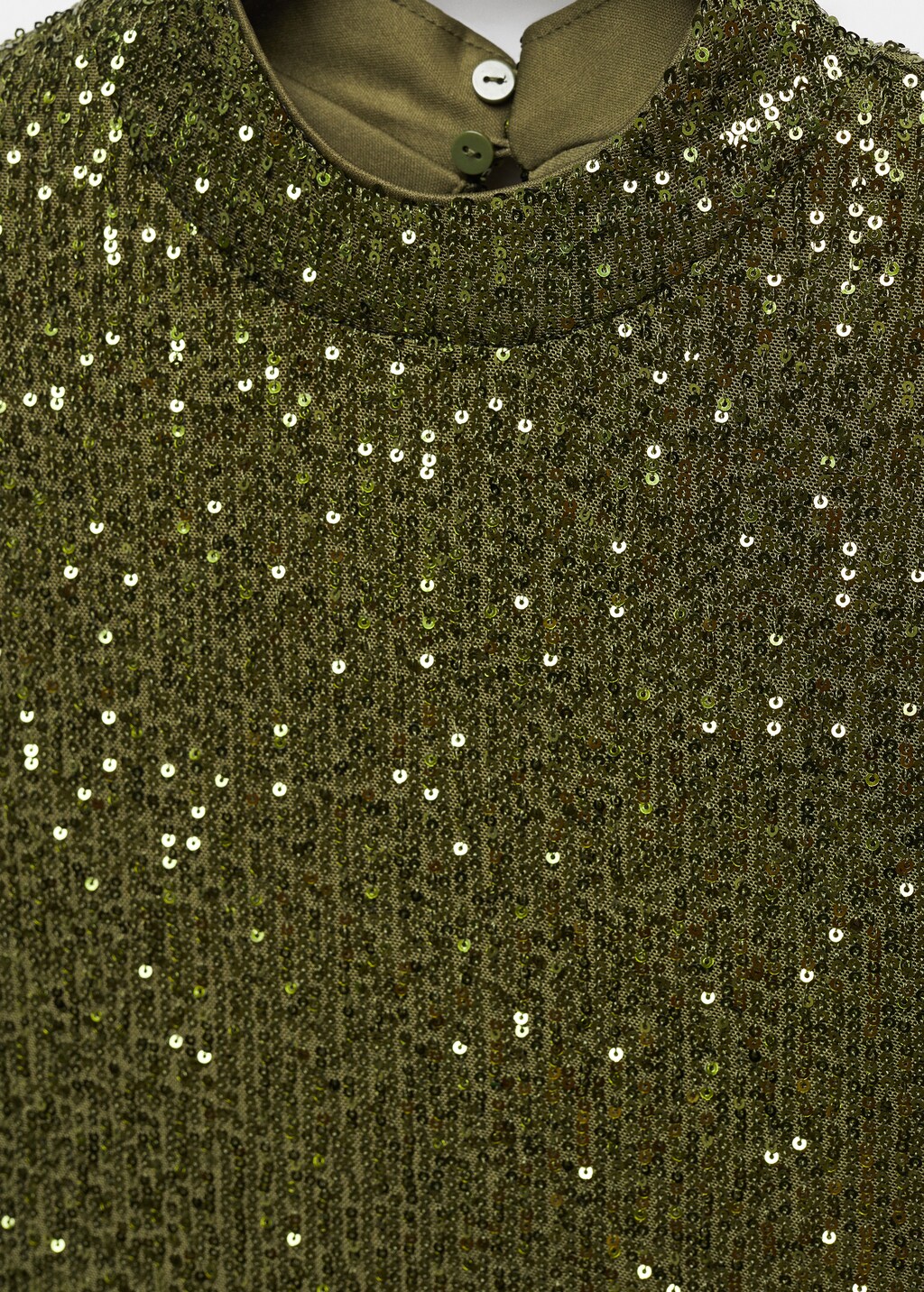 Pailletten-T-Shirt mit Stehkragen - Detail des Artikels 8