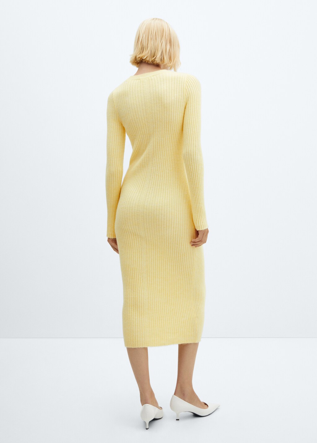 Knit midi dress - Reverse of the article