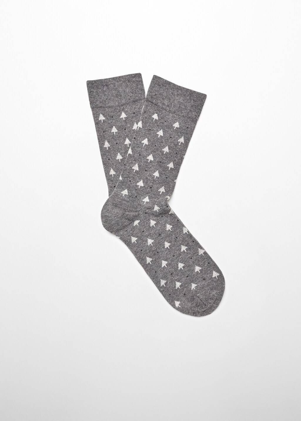 Christmas-print cotton socks - Article without model