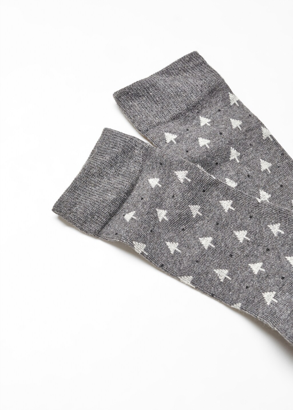 Christmas-print cotton socks - Details of the article 8