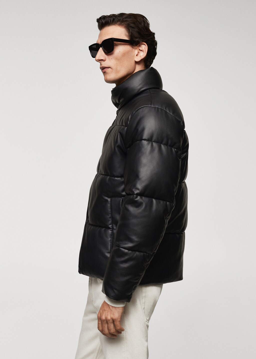 Quilted skin style jacket - Details of the article 2