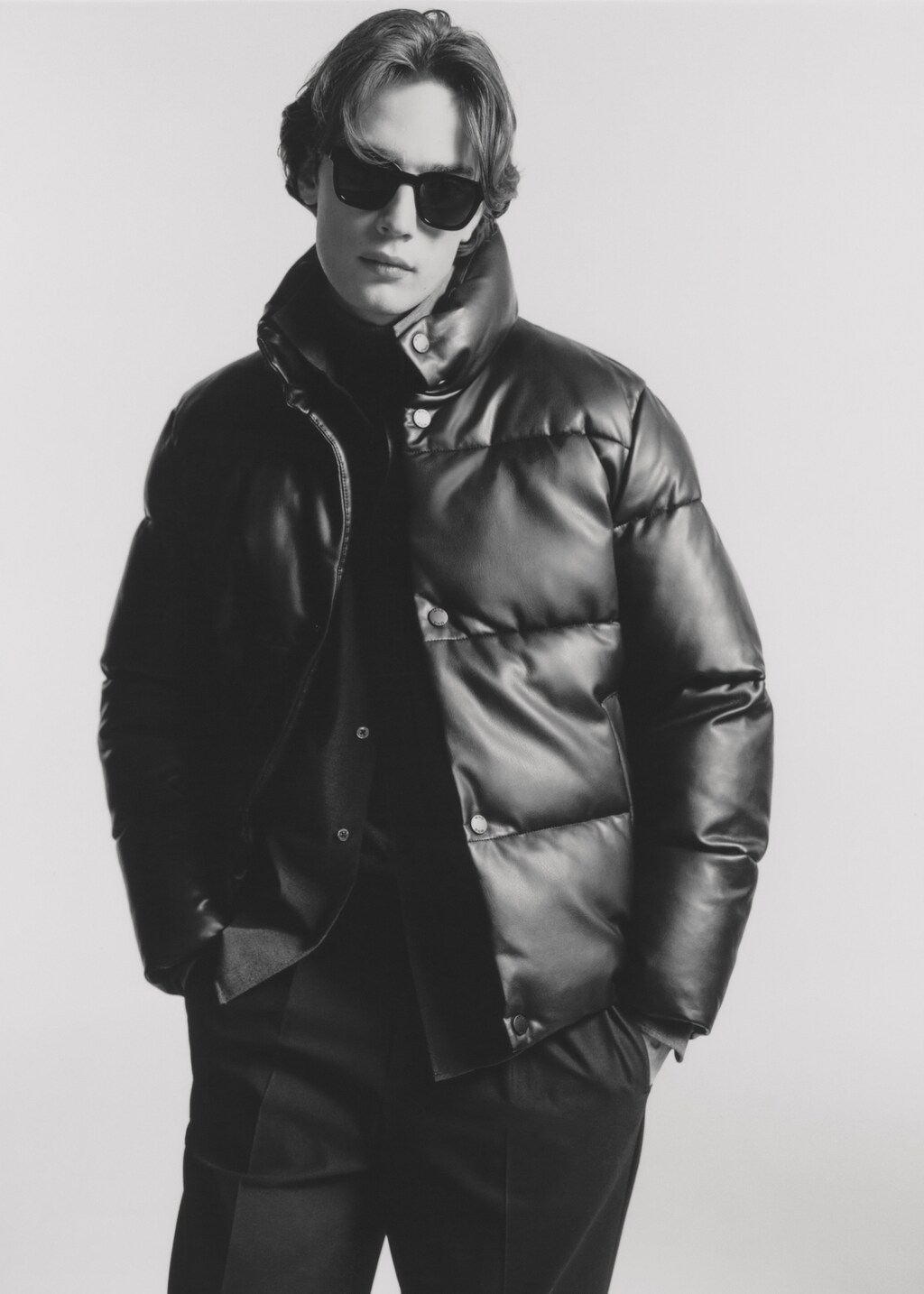 Quilted skin style jacket - Details of the article 5