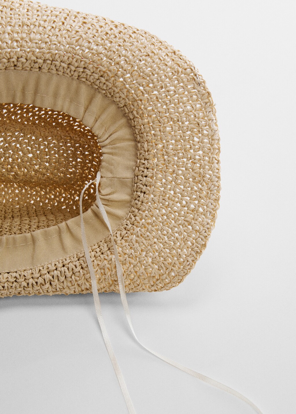 Natural fibre hat - Details of the article 1